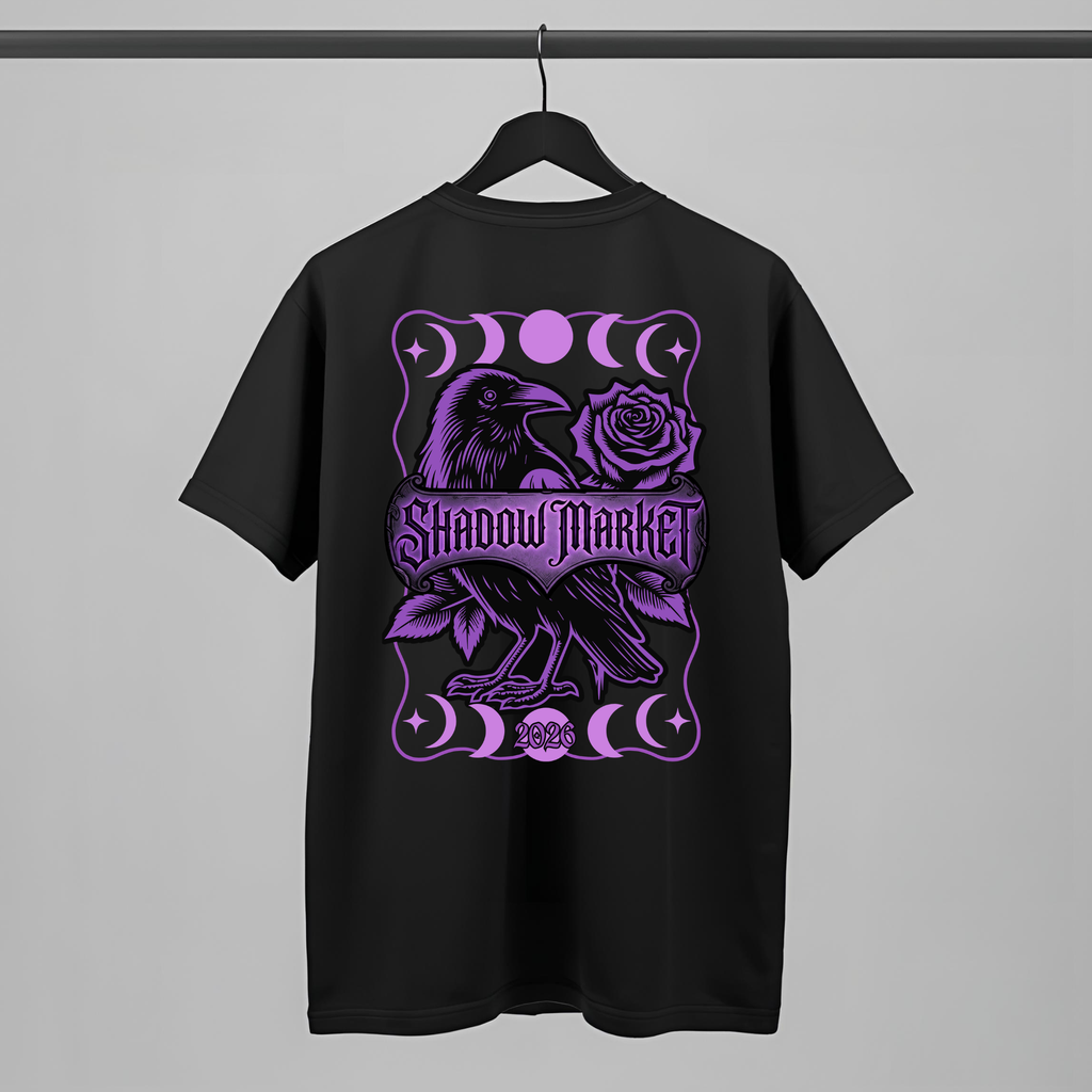 Shadow Market Event T-Shirts 2026 Black