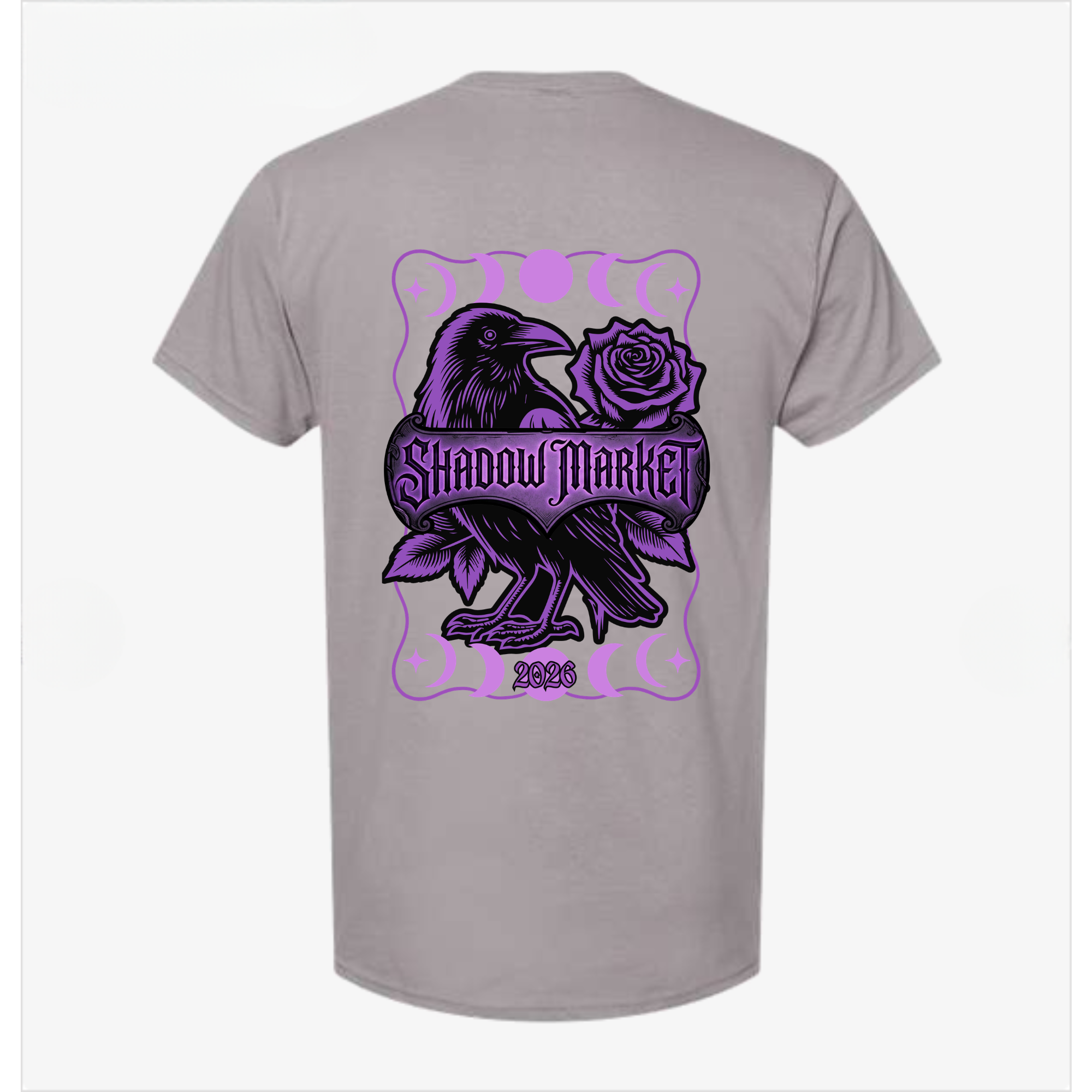 Shadow Market Event T-Shirts 2026 Black