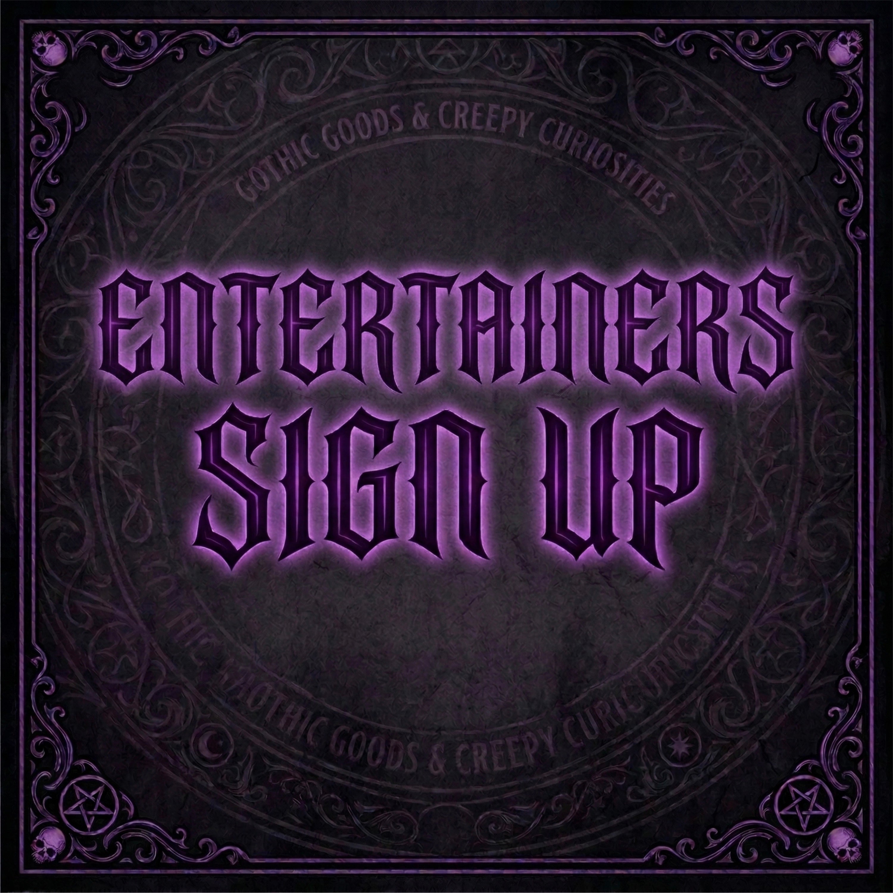 Vendor  & Entertainers Sign Up