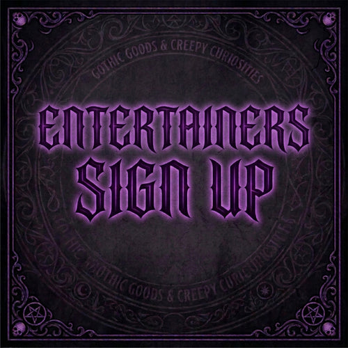 Vendor  & Entertainers Sign Up